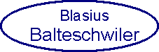 Portrait von Blasius Balteschwiler